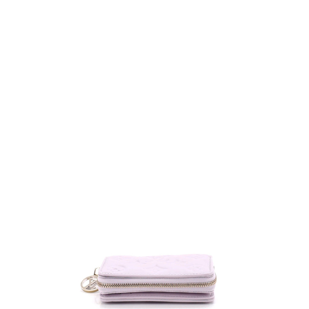 Coussin Lou Wallet Monogram Embossed Lambskin