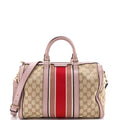 Vintage Web Boston Bag GG Canvas Medium