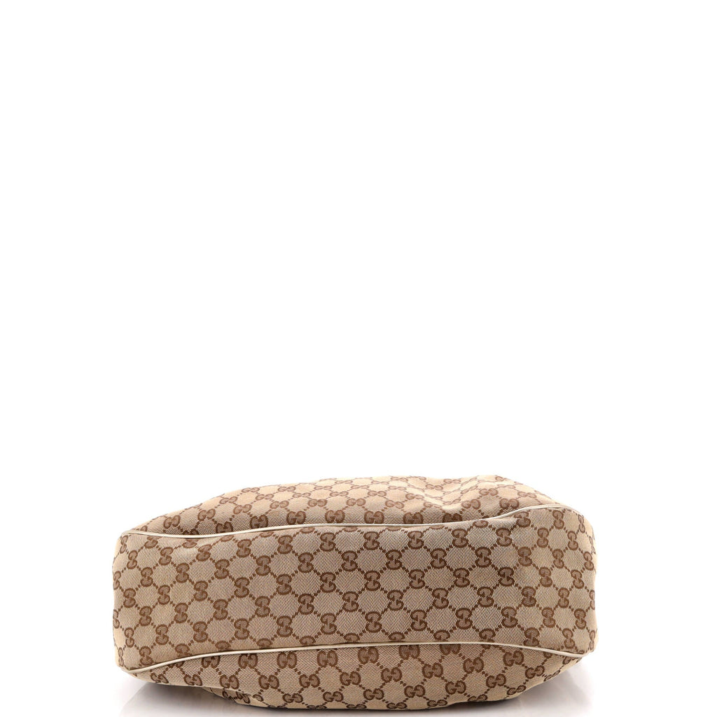 Sukey Hobo GG Canvas with Leather Medium