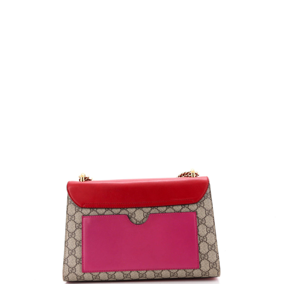 Padlock Shoulder Bag GG Coated Canvas and Leather Medium