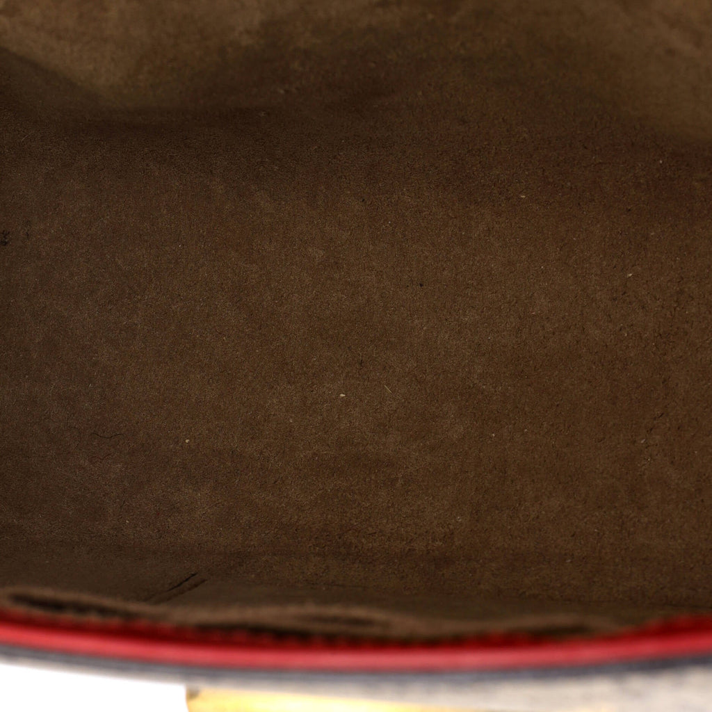 Padlock Shoulder Bag GG Coated Canvas and Leather Medium