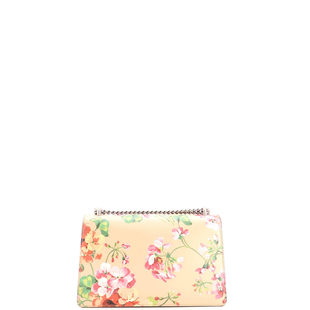 Dionysus Bag Blooms Print Leather Small