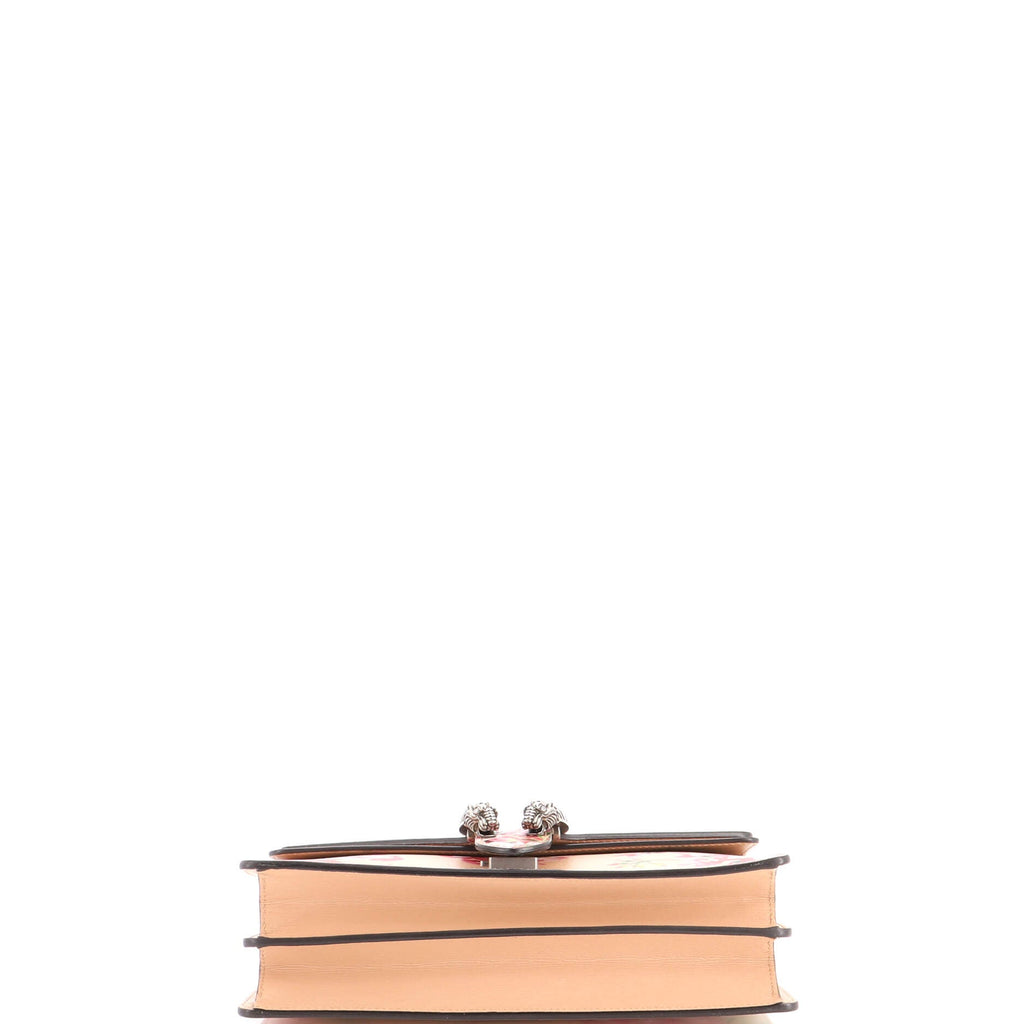 Dionysus Bag Blooms Print Leather Small