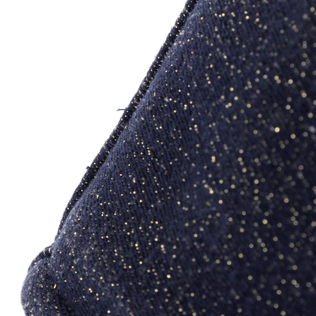 North South Deauville Tote Raffia with Glitter Detail Small