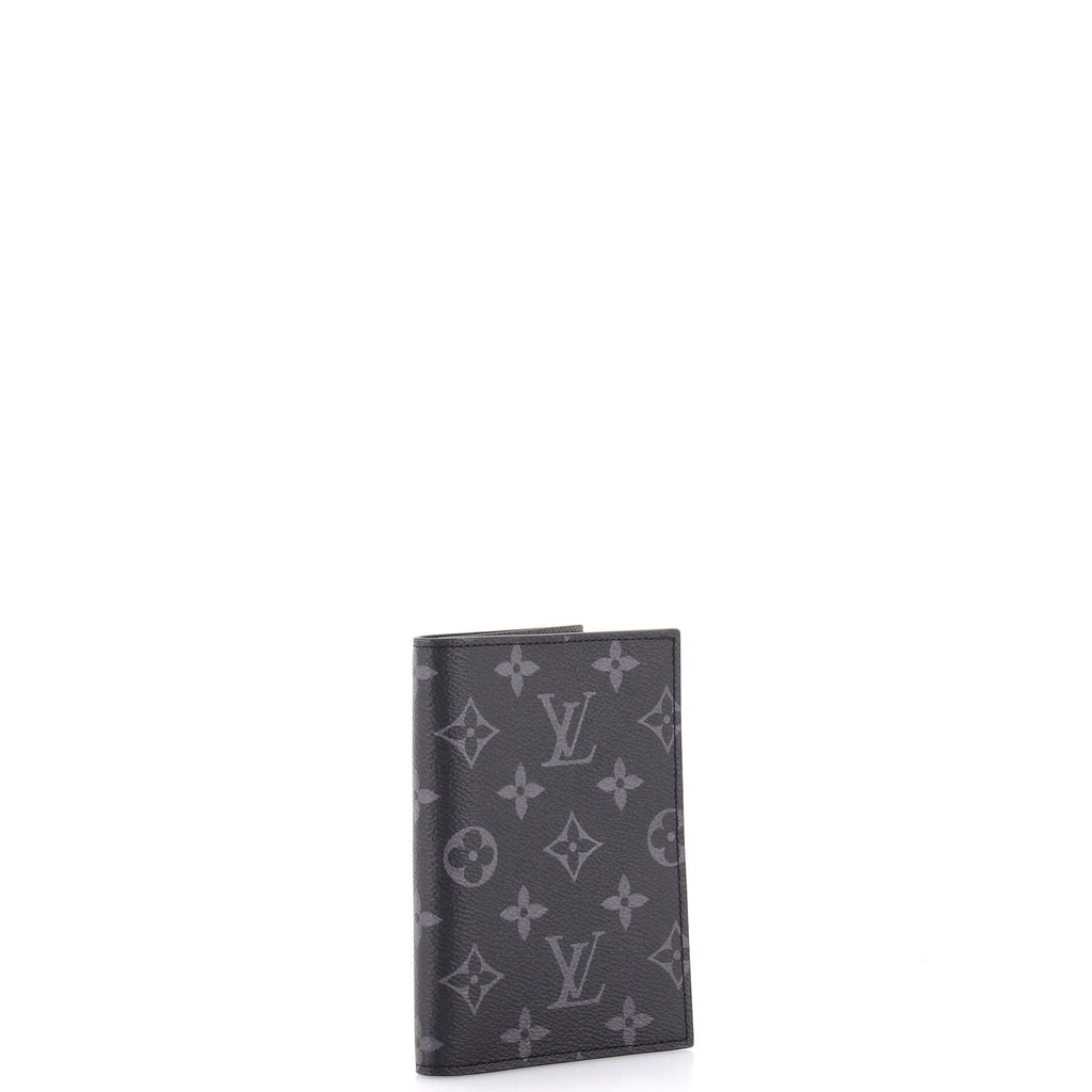 Passport Cover Monogram Eclipse Canvas