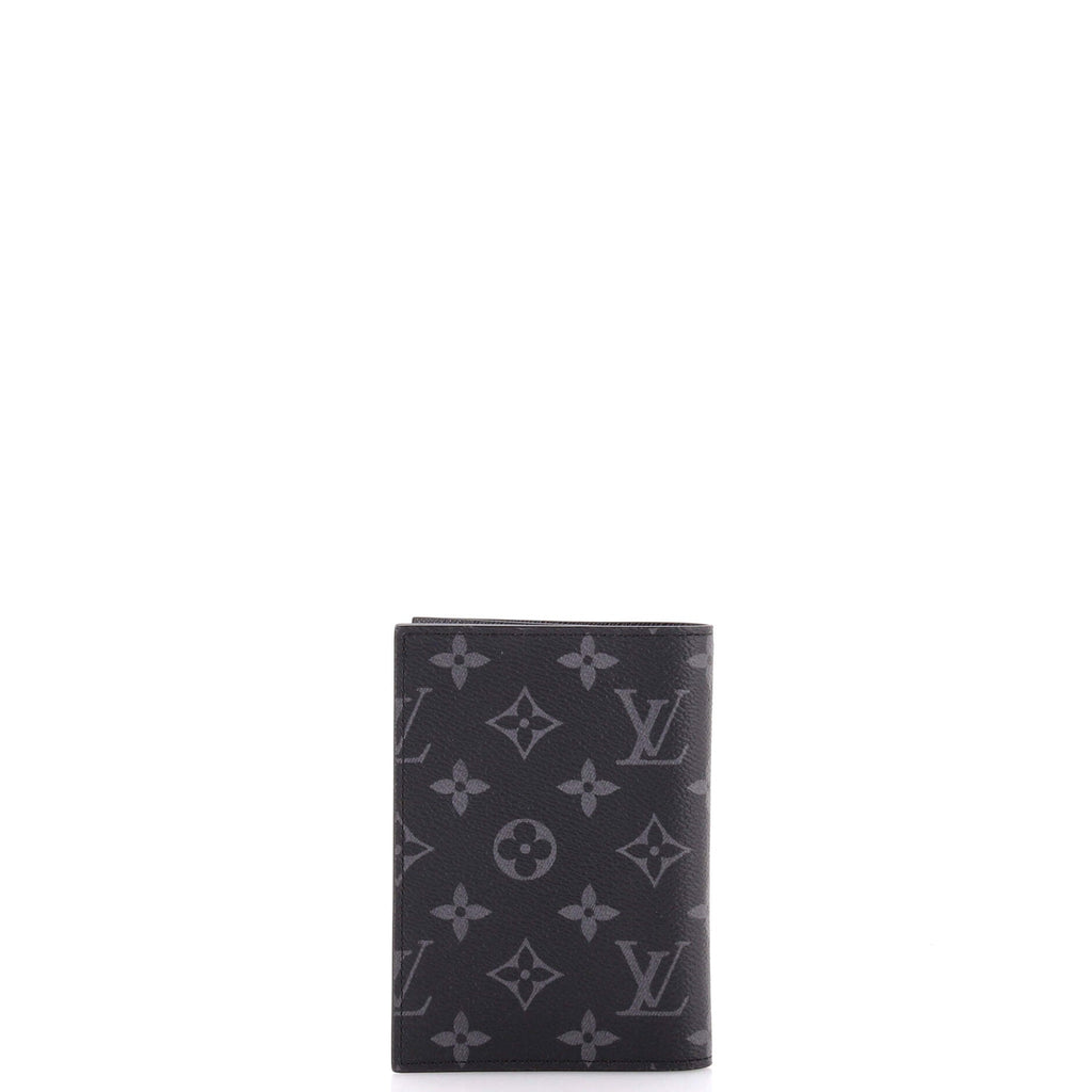 Passport Cover Monogram Eclipse Canvas