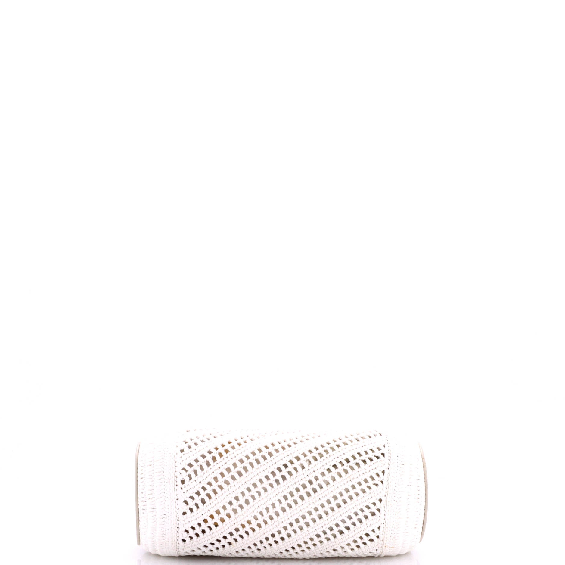 Paula's Ibiza Bracelet Pouch Raffia with Leather