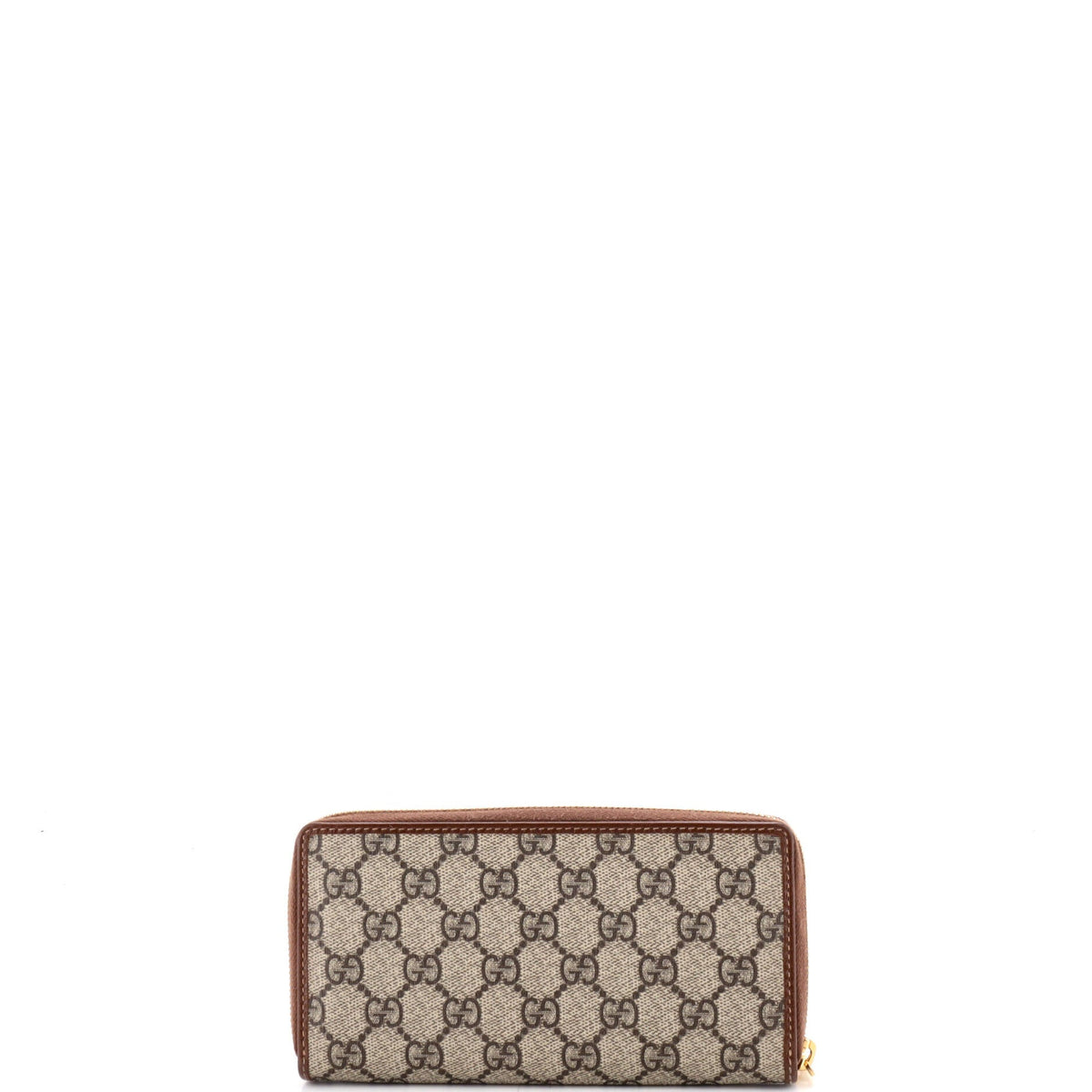 Horsebit 1955 Zip Around Wallet GG Coated Canvas Long