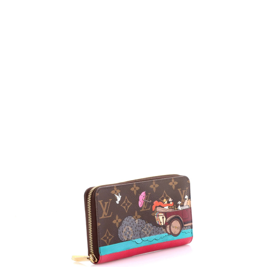 Zippy Wallet Limited Edition Vivienne Xmas Monogram Canvas