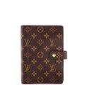 Ring Agenda Cover Monogram Canvas MM