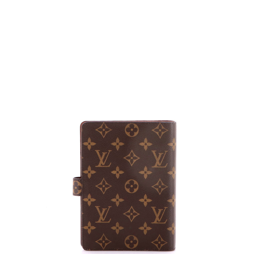 Ring Agenda Cover Monogram Canvas MM