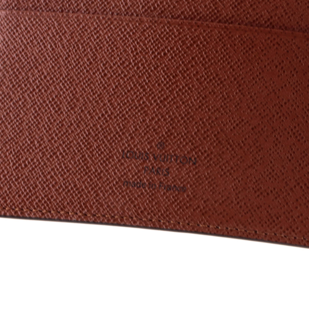 Ring Agenda Cover Monogram Canvas MM