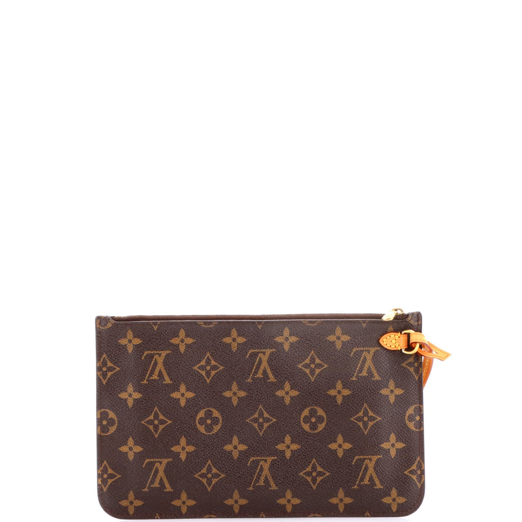 Neverfull Pochette Monogram Canvas Large