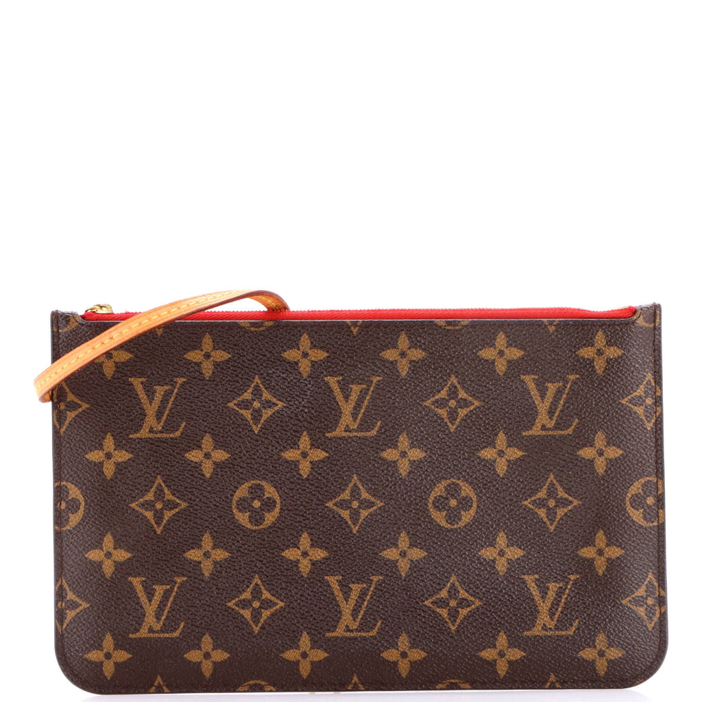 Neverfull Pochette Monogram Canvas Large
