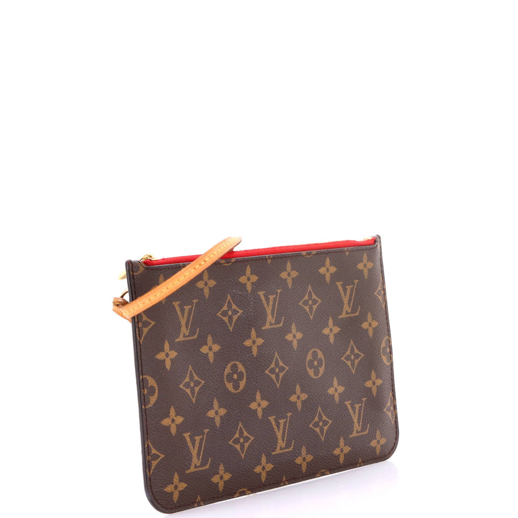 Neverfull Pochette Monogram Canvas Large