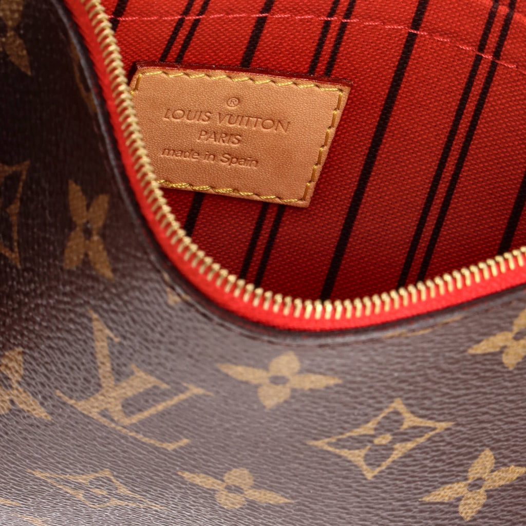 Neverfull Pochette Monogram Canvas Large