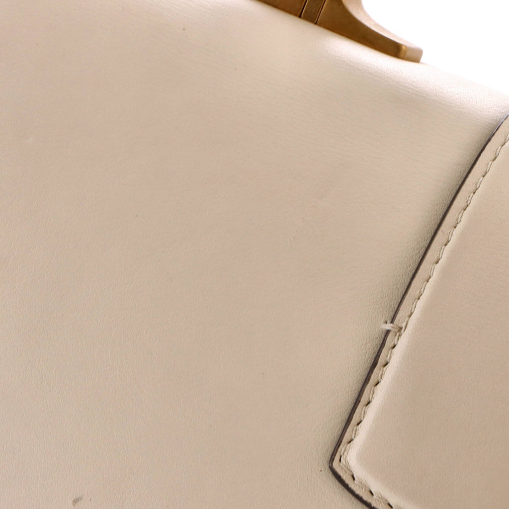 Dionysus Bamboo Top Handle Bag Colorblock Leather Medium