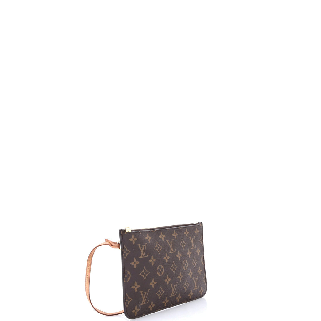 Neverfull Pochette Monogram Canvas Large