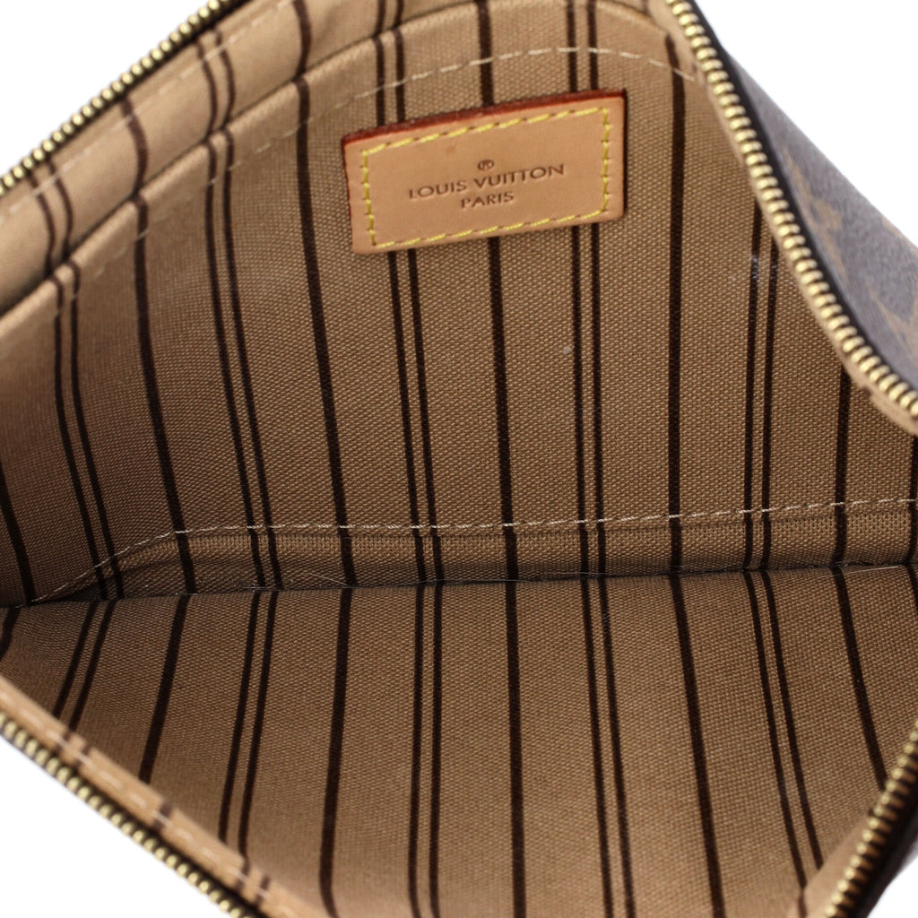 Neverfull Pochette Monogram Canvas Large