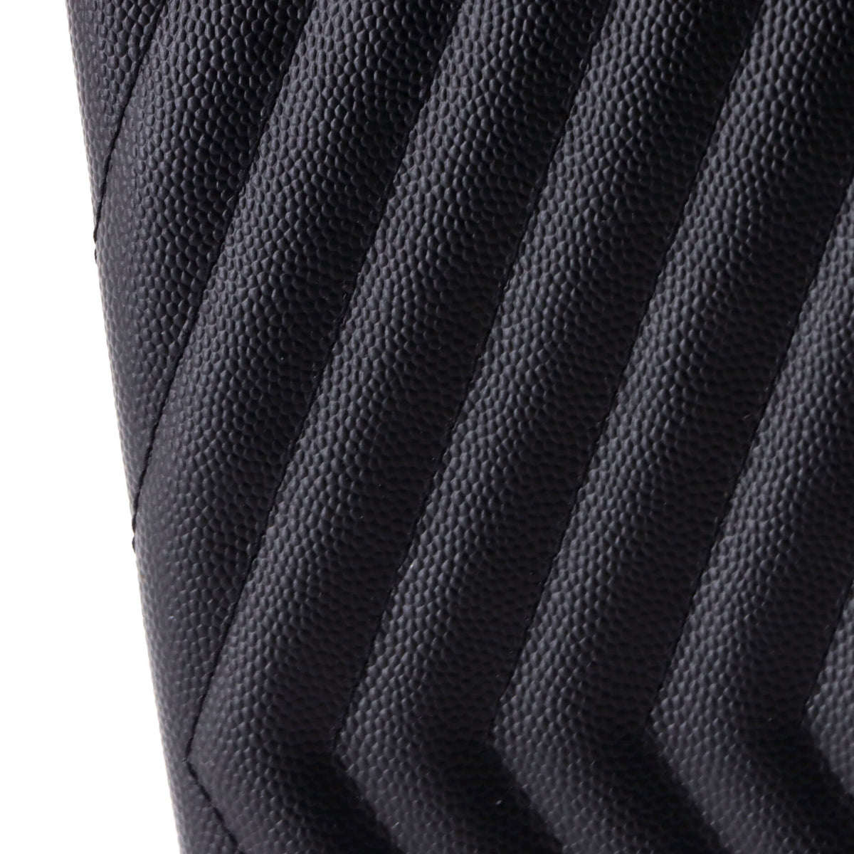 Classic Monogram Zip Bill Pouch Matelasse Chevron Leather Medium