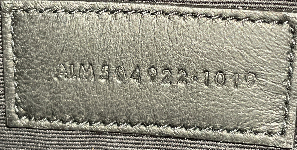 Classic Monogram Zip Bill Pouch Matelasse Chevron Leather Medium