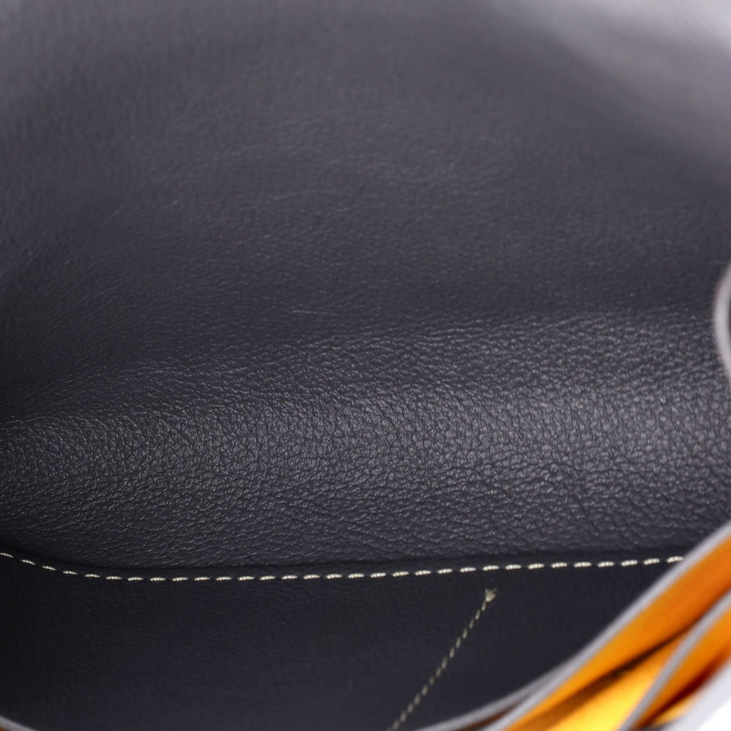 Chypre Wallet on Strap Coated Canvas with Leather