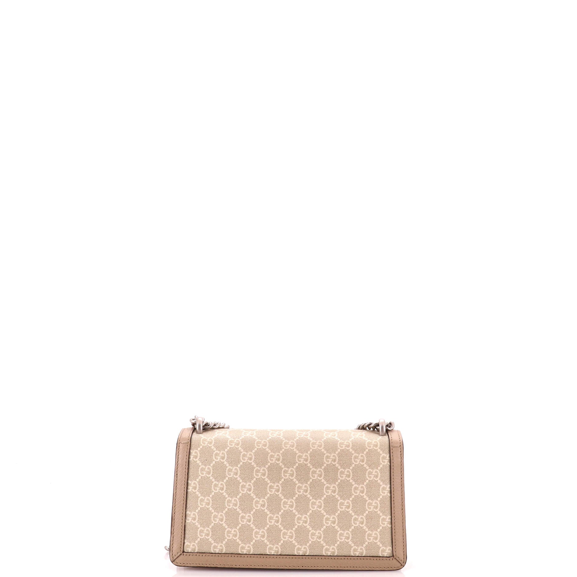 Dionysus Bag GG Coated Canvas with Leather Small