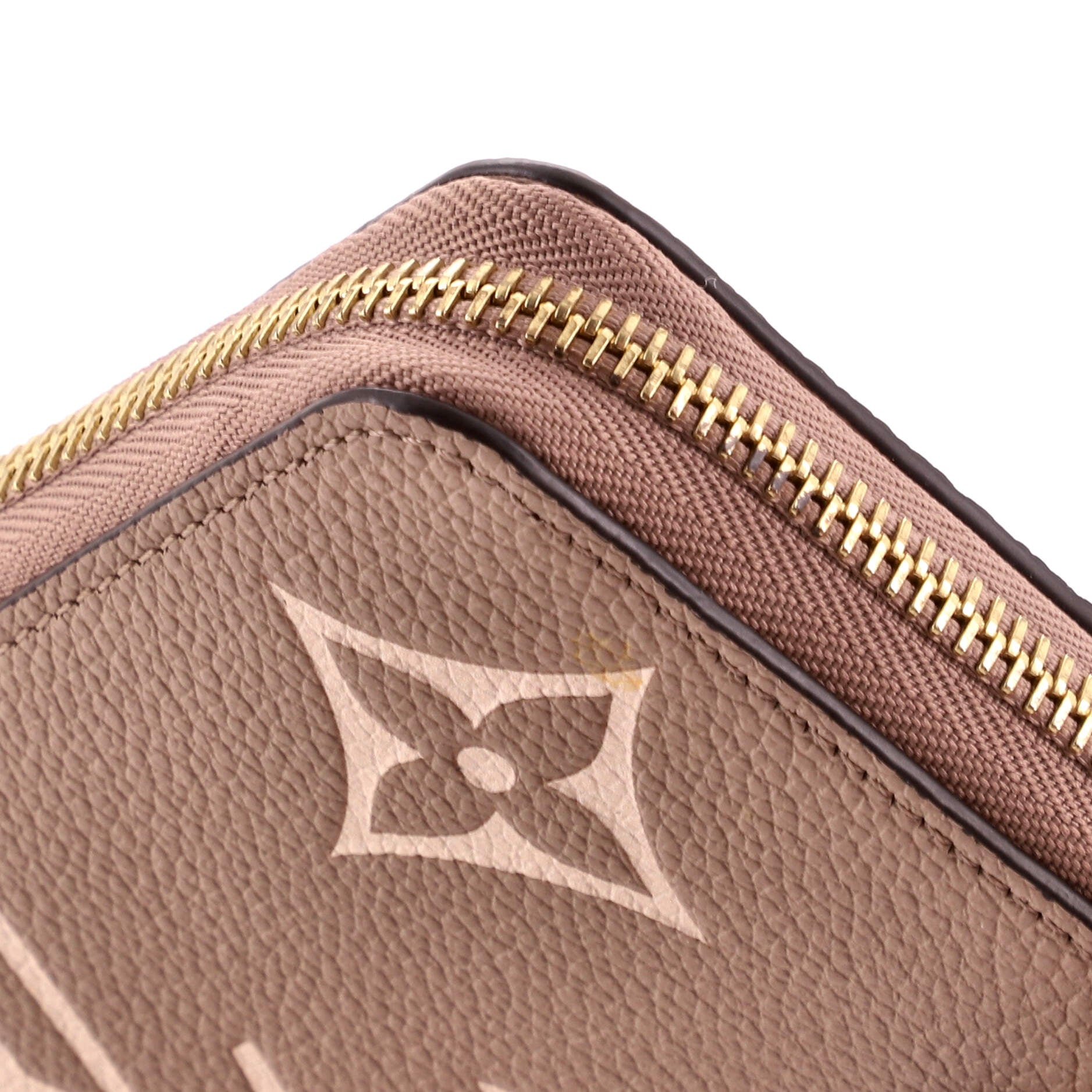 Zippy Wallet Bicolor Monogram Empreinte Giant