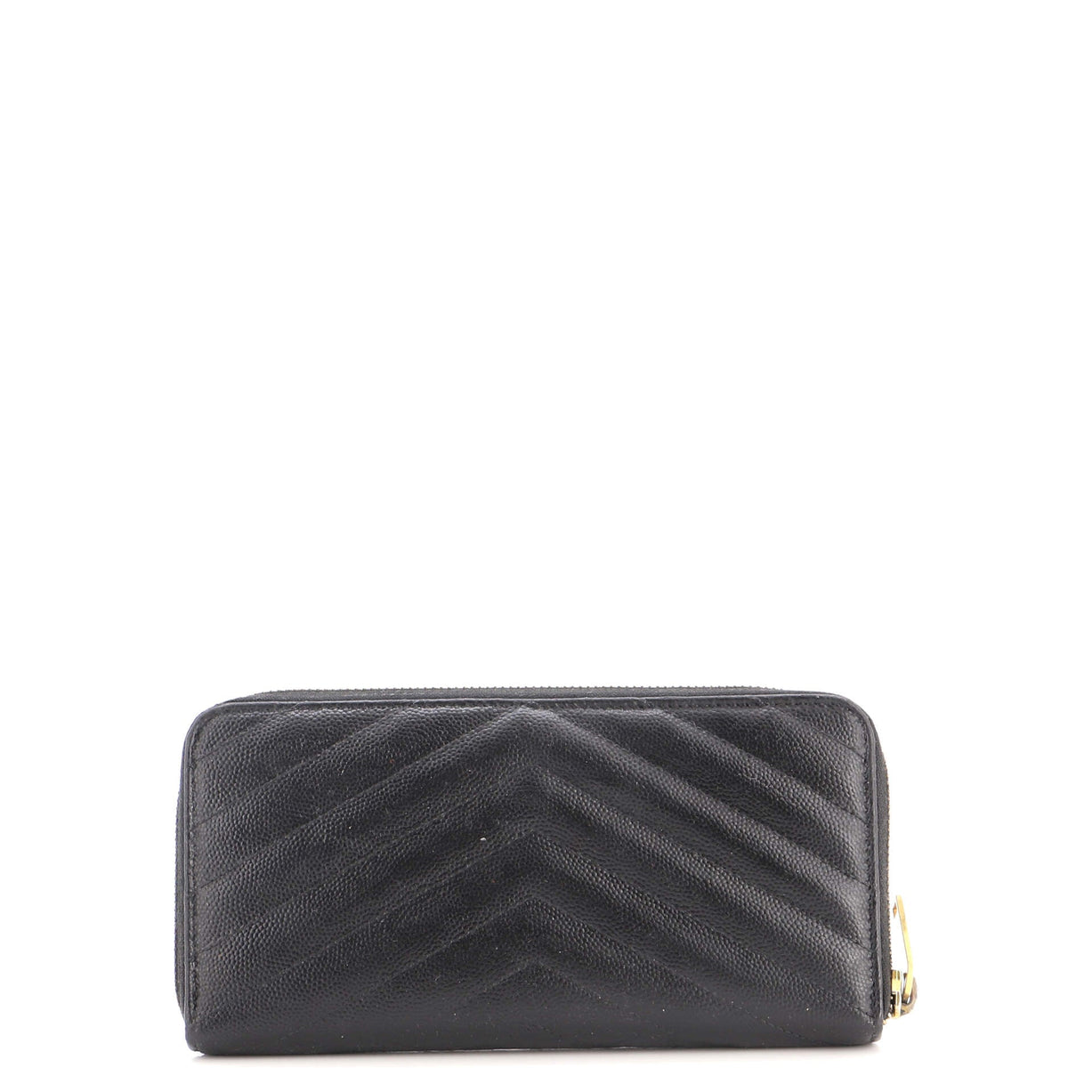 Classic Monogram Zip Around Wallet Matelasse Chevron Leather