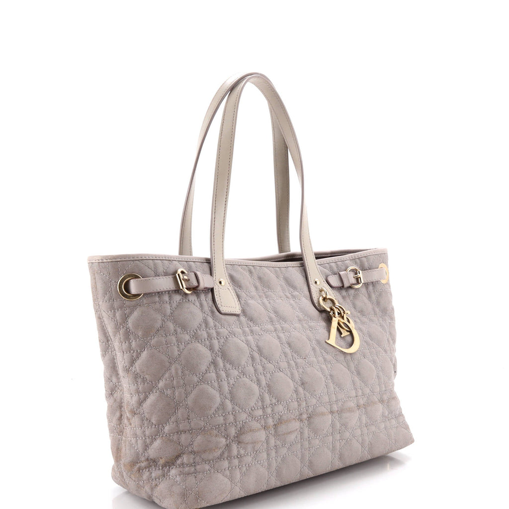 Panarea Tote Cannage Quilt Canvas Small