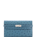 Kelly Wallet Ostrich Long