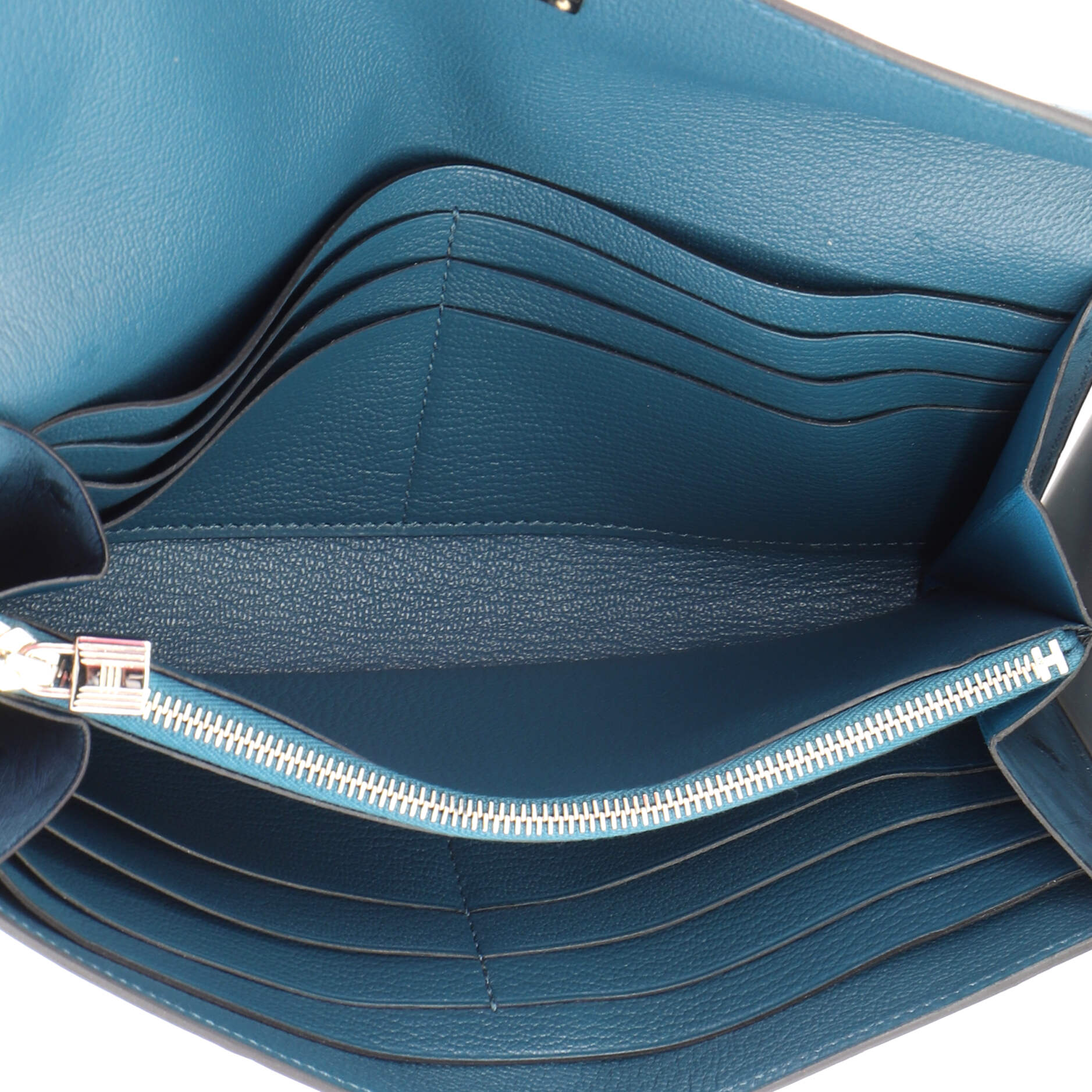 Kelly Wallet Ostrich Long
