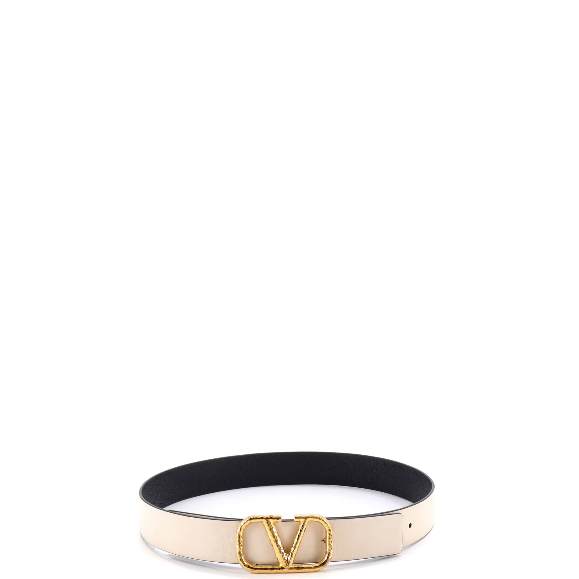 VLogo Belt Leather Wide 90