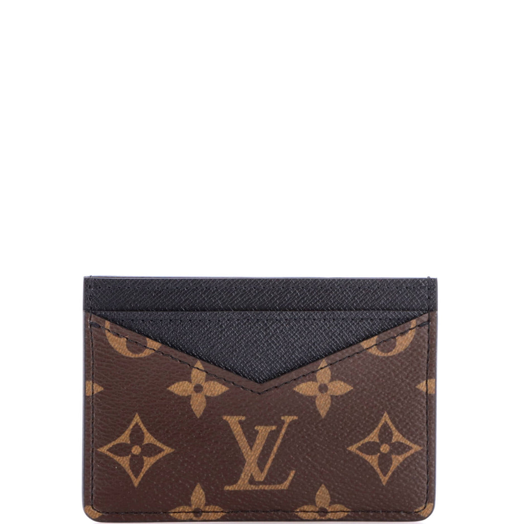 Neo Card Holder Macassar Monogram Canvas