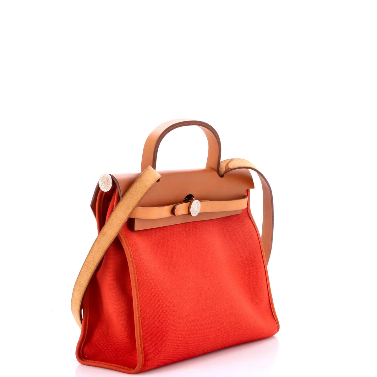 Herbag Zip Leather and Toile 31