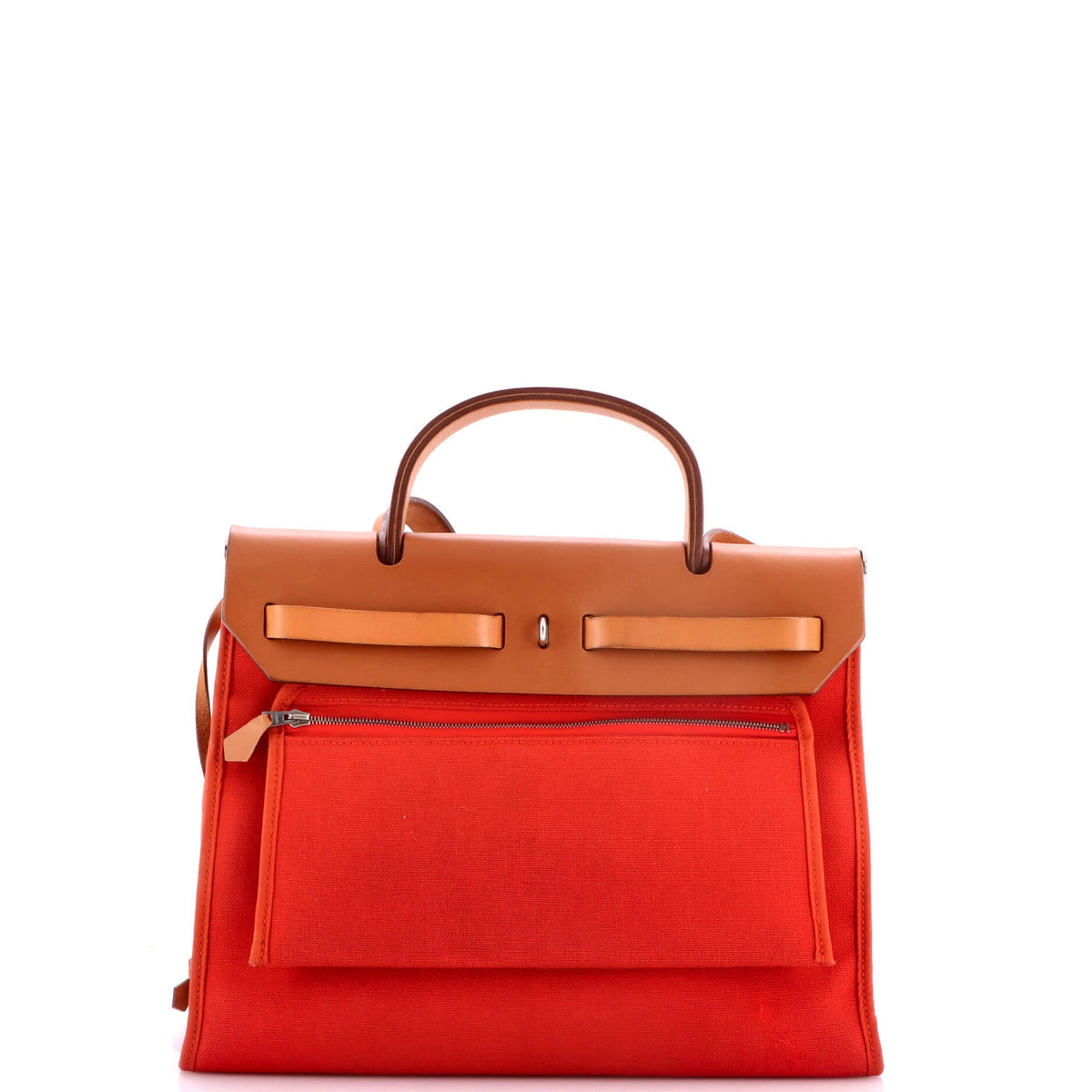 Herbag Zip Leather and Toile 31