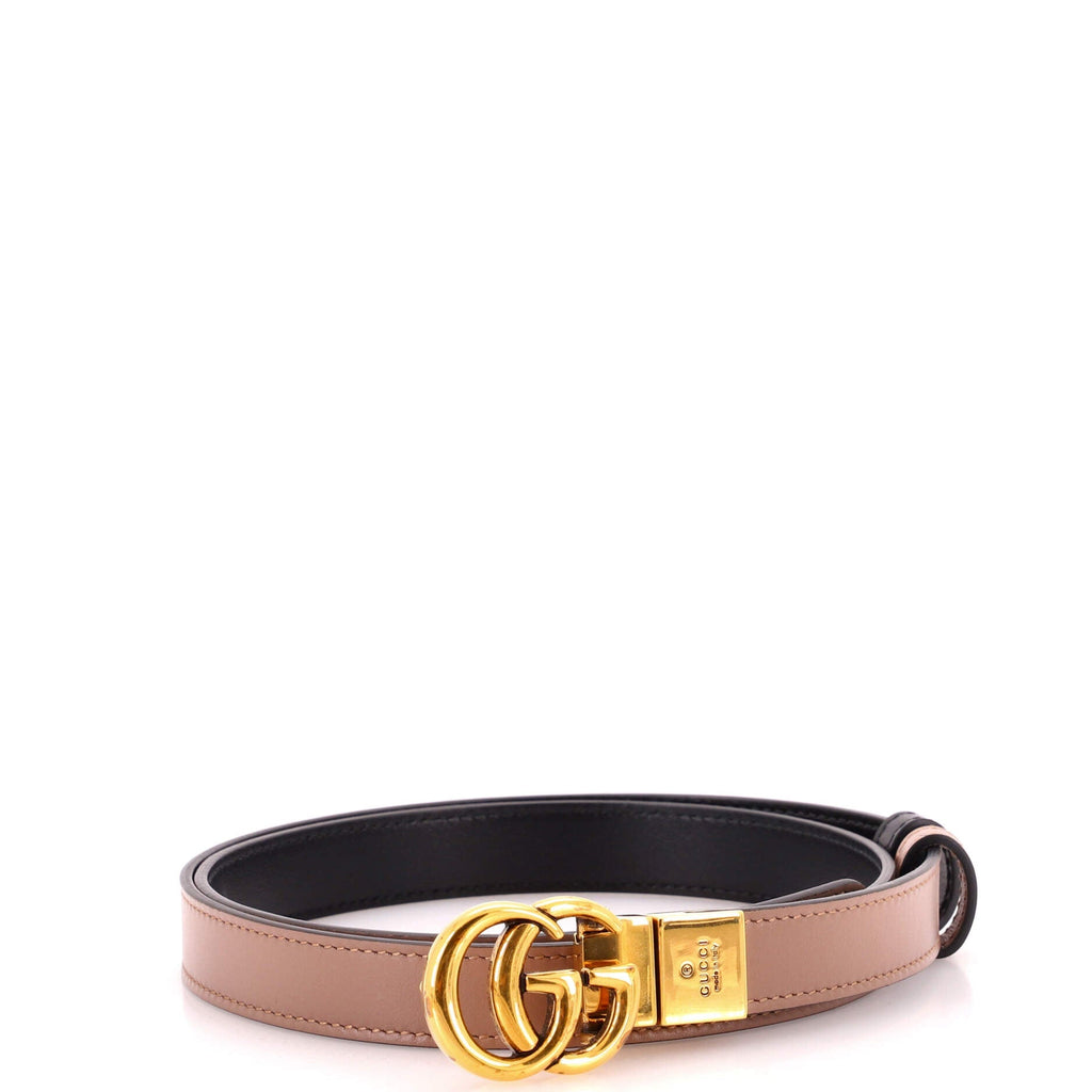 GG Marmont Reversible Belt Leather Thin 85