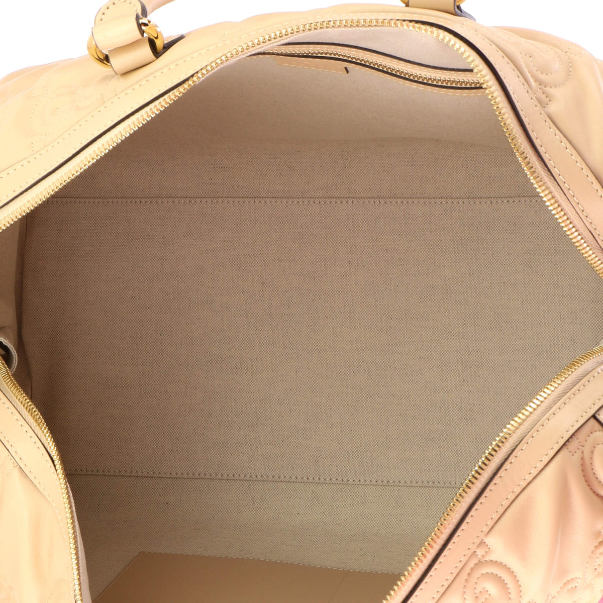 Convertible Boston Top Handle Bag GG Matelasse Leather Medium
