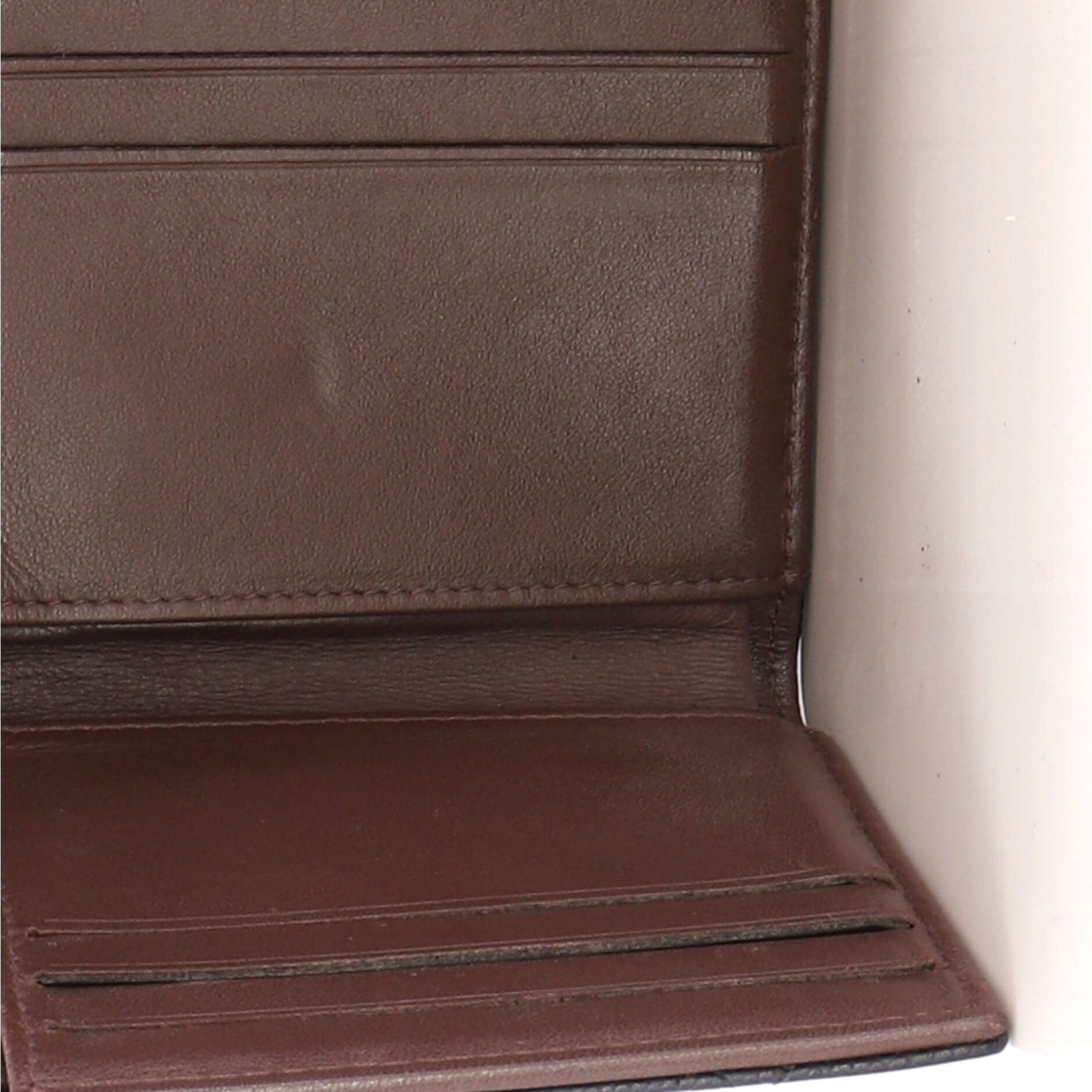 CC Compact Classic Flap Wallet Quilted Caviar