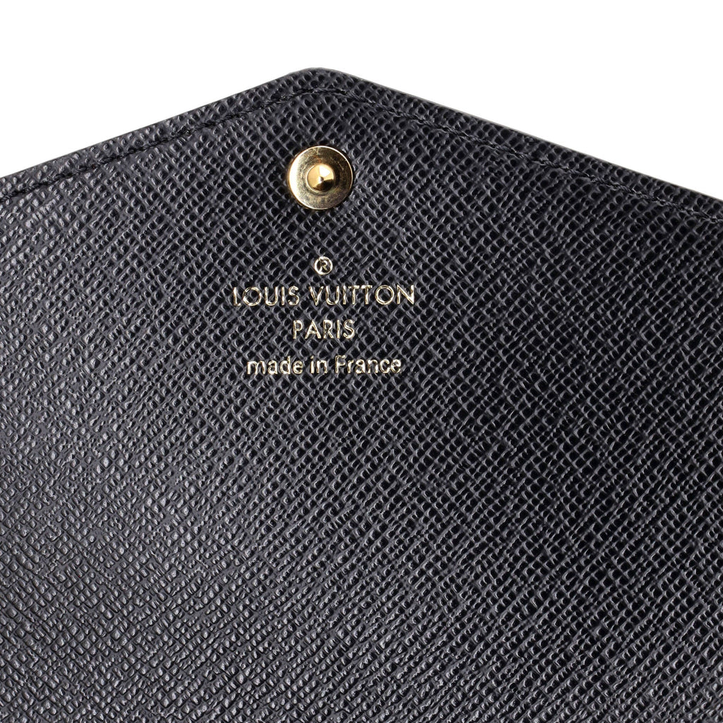 Sarah Wallet NM Reverse Monogram Giant and Monogram Canvas