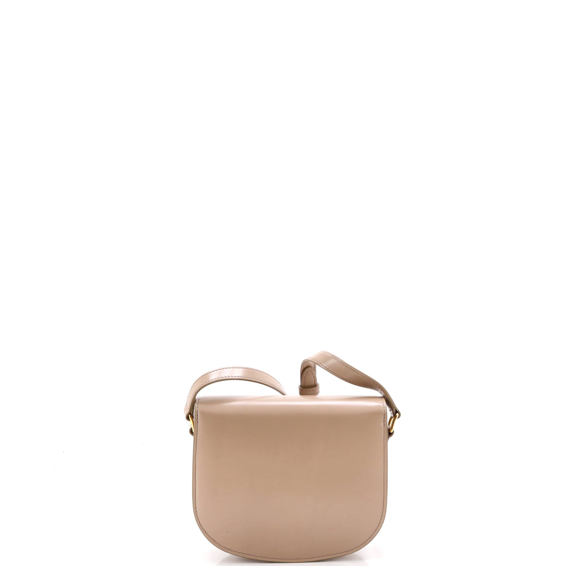 Triomphe Besace Clea Flap Bag Leather