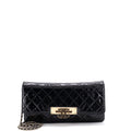 Golden Class Wallet on Chain Quilted Patent East West