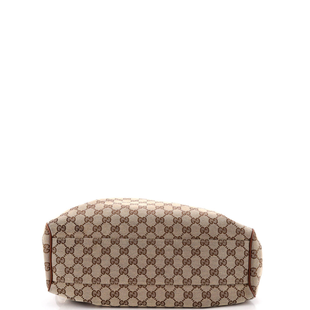 Sukey Tote GG Canvas with Leather Medium