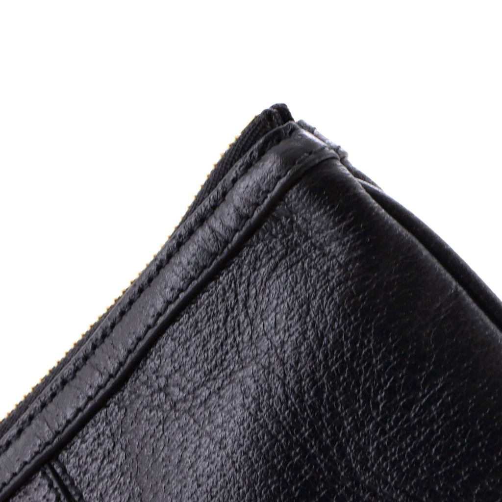 Ophidia Heart Utility Double Belt Bag Leather