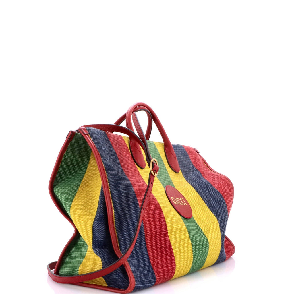 Baiadera Tote Striped Canvas