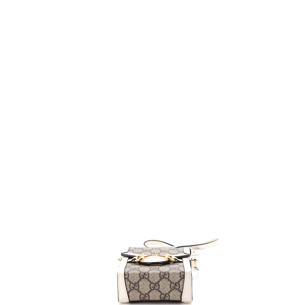 Horsebit 1955 Crossbody Bag GG Coated Canvas with Leather Mini