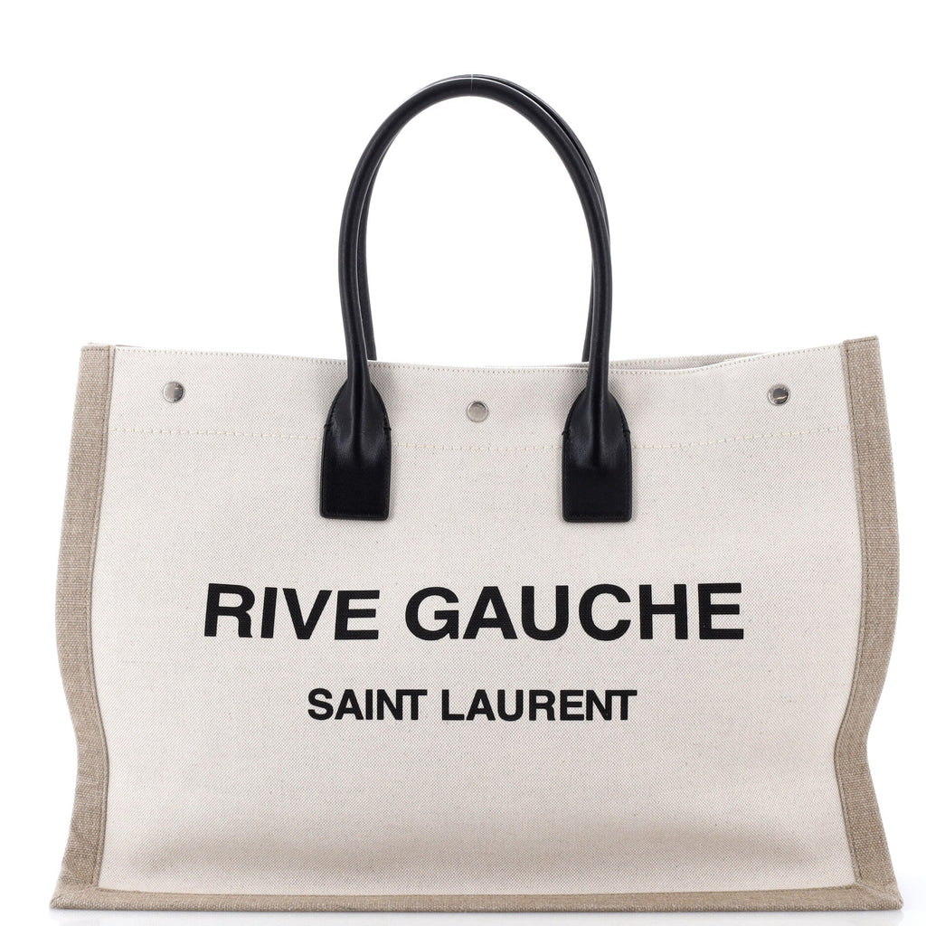 Rive Gauche Shopper Tote Canvas Large