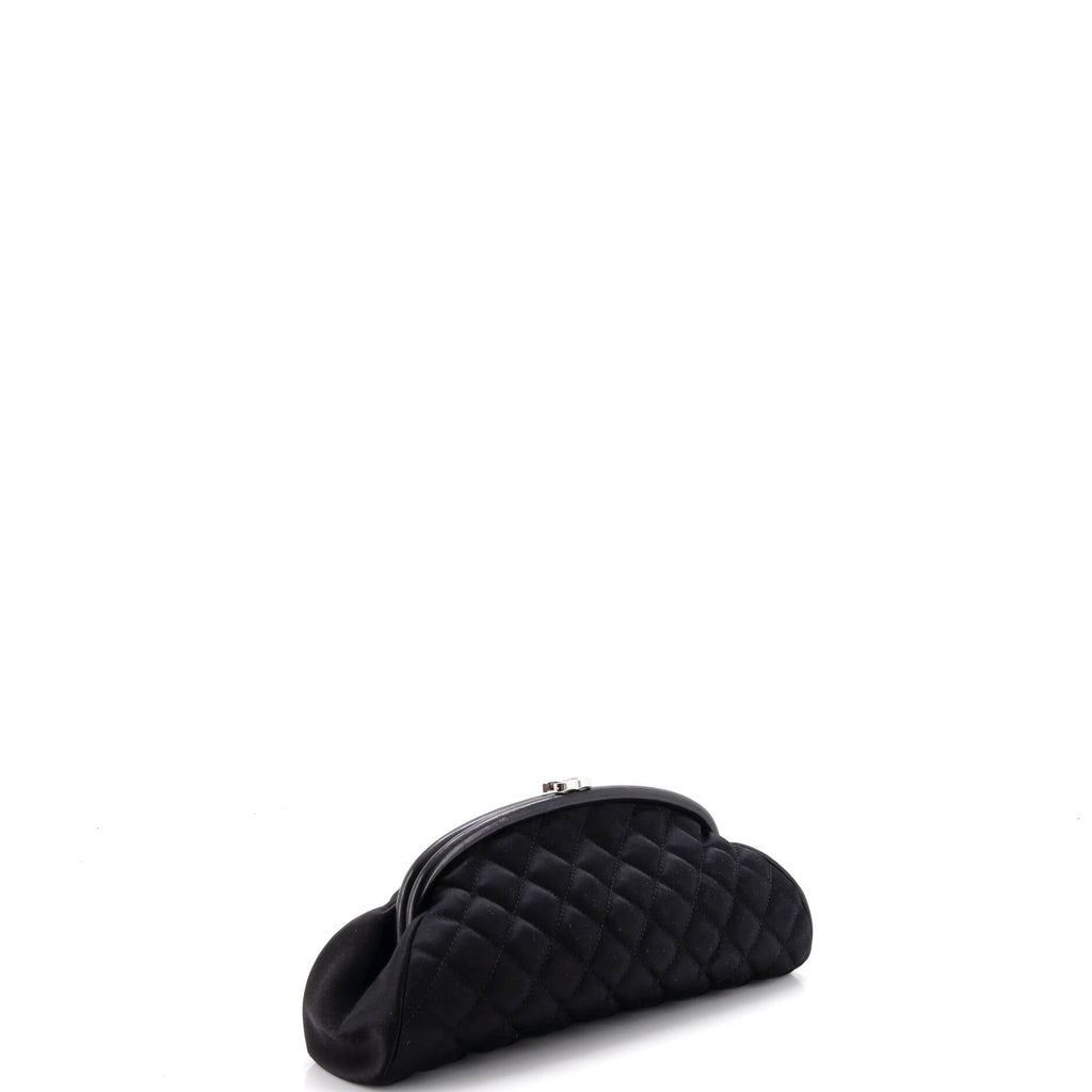 Timeless Clutch Quilted Satin