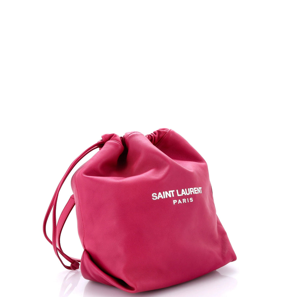 Teddy Bucket Bag Leather Large