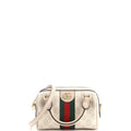 Ophidia Convertible Boston Bag GG Coated Canvas Super Mini